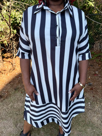 "PRE-ORDER" Savvy Striped Dress